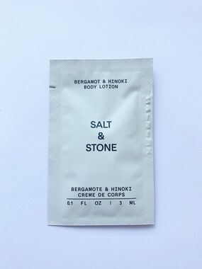 10/$10 salt & stone Bergamot & Hinoki Body Lotion